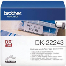 Taśma Brother DK22243 Continuous Paper Tape 102mm  x 30.48m