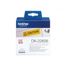 Taśma Brother DK22606 Film Yellow Fim tape 62mm x 15.24 M