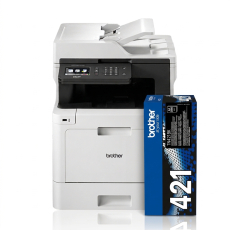 Zestaw urządzenie wielofunkcyjne Brother DCP-L8410CDW + toner TN421BK
